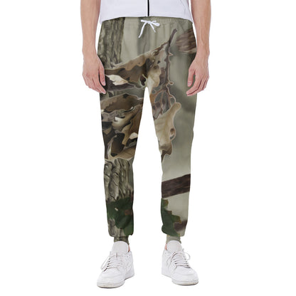 Oak Tree Hunting Camouflage Print Scuba Joggers