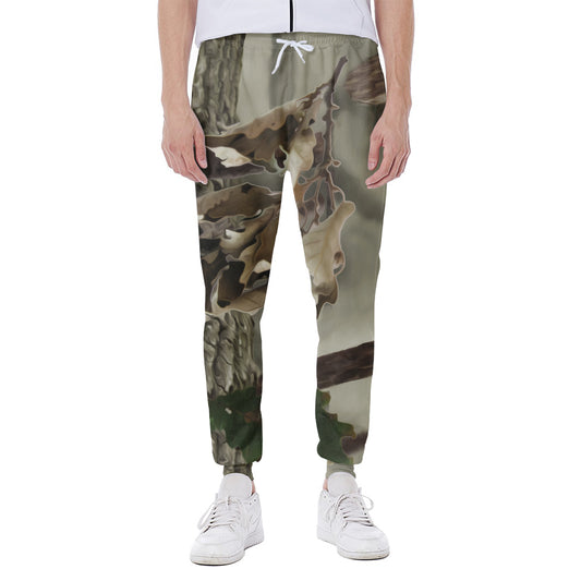 Oak Tree Hunting Camouflage Print Scuba Joggers