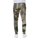 Oak Tree Hunting Camouflage Print Scuba Joggers