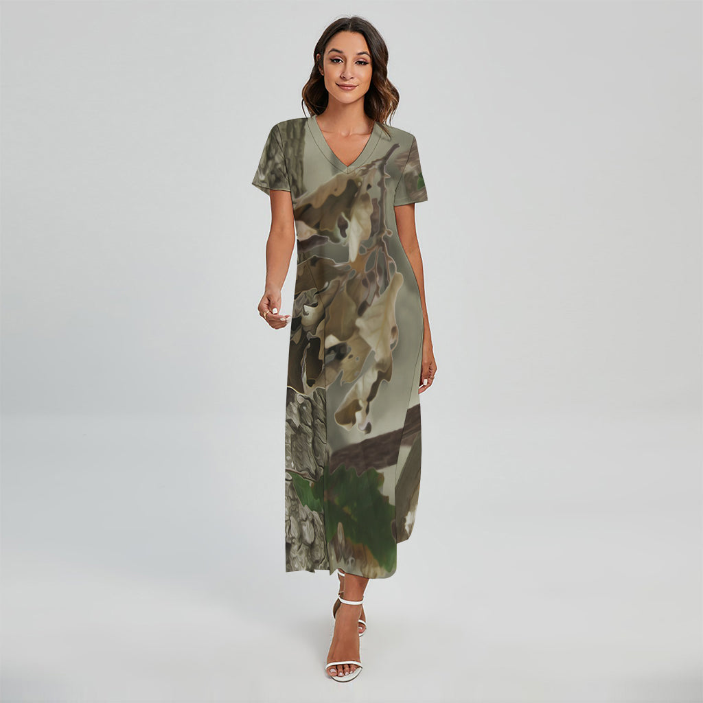 chinese dress ladies CAMO MAXI Dress – Jody Davis