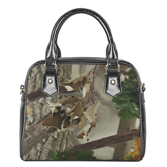 Oak Tree Hunting Camouflage Print Shoulder Handbag