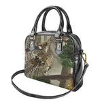 Oak Tree Hunting Camouflage Print Shoulder Handbag