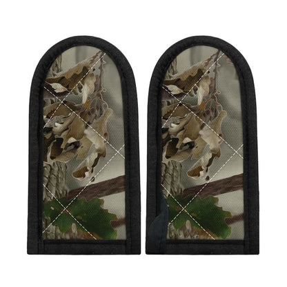 Oak Tree Hunting Camouflage Print Skillet Handle Cover