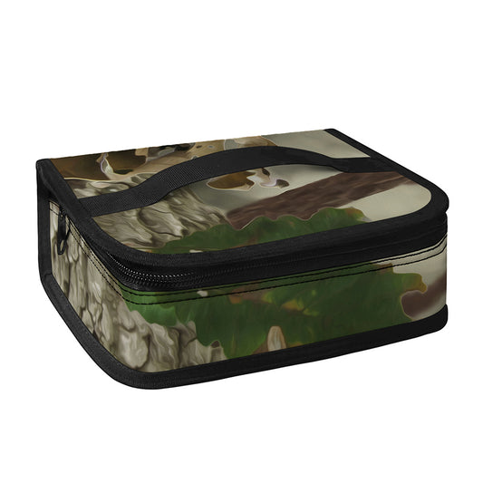 Oak Tree Hunting Camouflage Print Small Lunch Bag