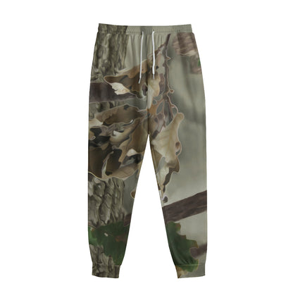 Oak Tree Hunting Camouflage Print Sweatpants