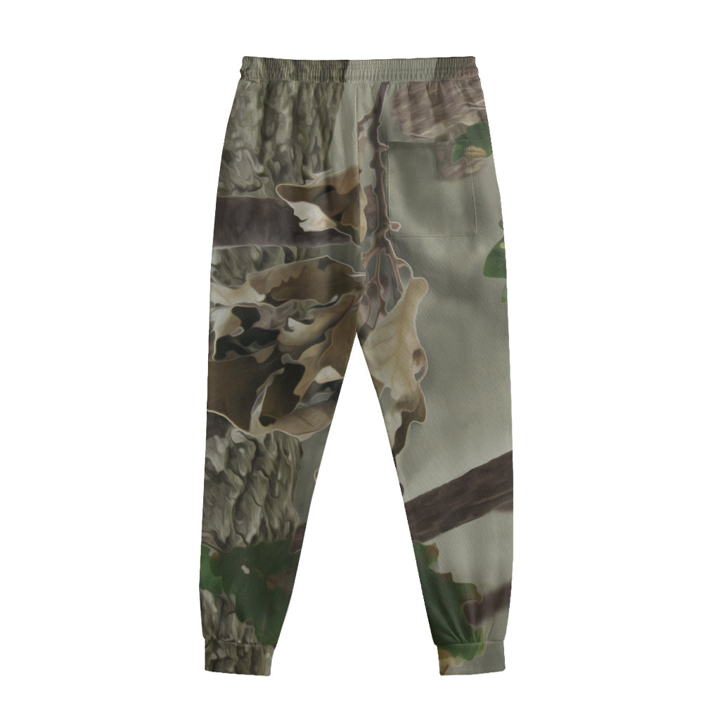 Oak Tree Hunting Camouflage Print Sweatpants