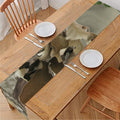 Oak Tree Hunting Camouflage Print Table Runner