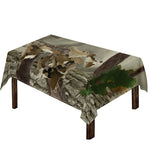 Oak Tree Hunting Camouflage Print Tablecloth