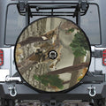 Oak Tree Hunting Camouflage Print Tire Cover With Camera Hole