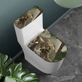 Oak Tree Hunting Camouflage Print Toilet Lid And Tank Cover Set