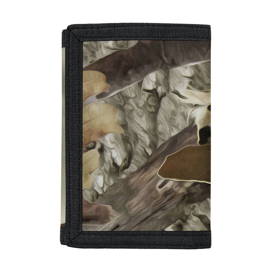 Oak Tree Hunting Camouflage Print Trifold Wallet