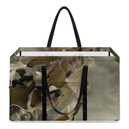 Oak Tree Hunting Camouflage Print Utility Tote Bag