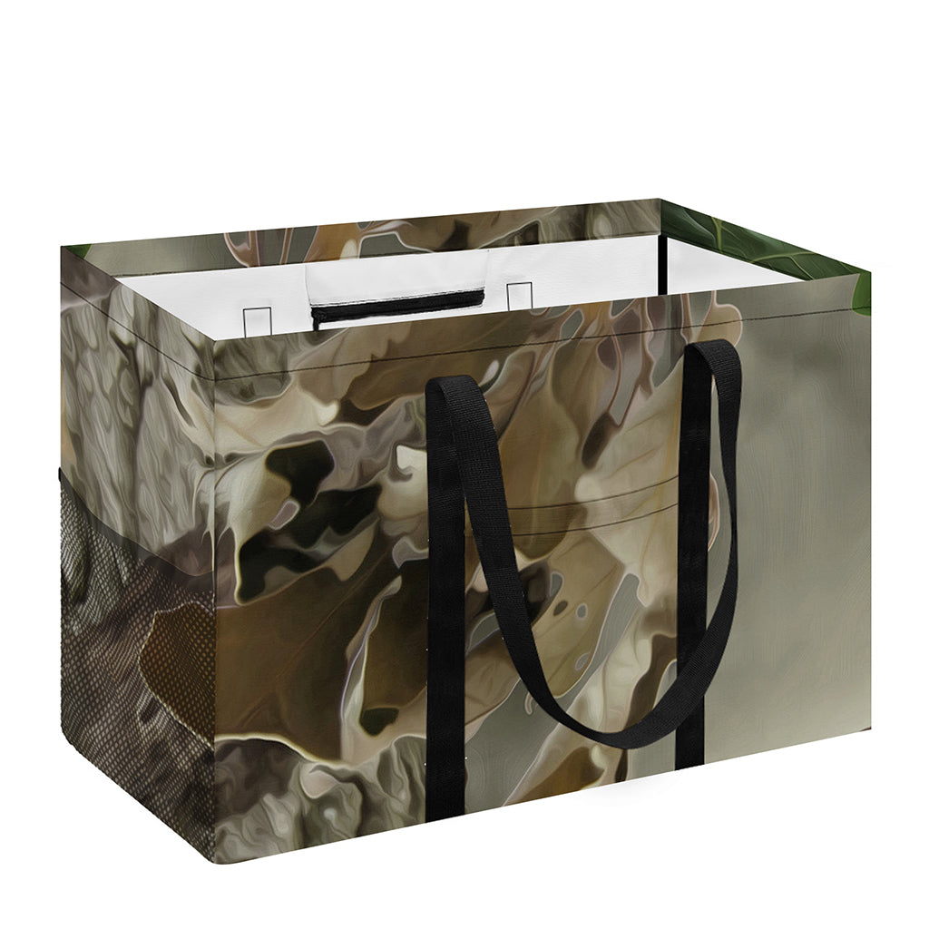 Oak Tree Hunting Camouflage Print Utility Tote Bag