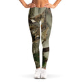 Oak Tree Hunting Camouflage Print Women's Leggings