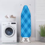 Ocean Blue Argyle Pattern Print Ironing Board Cover