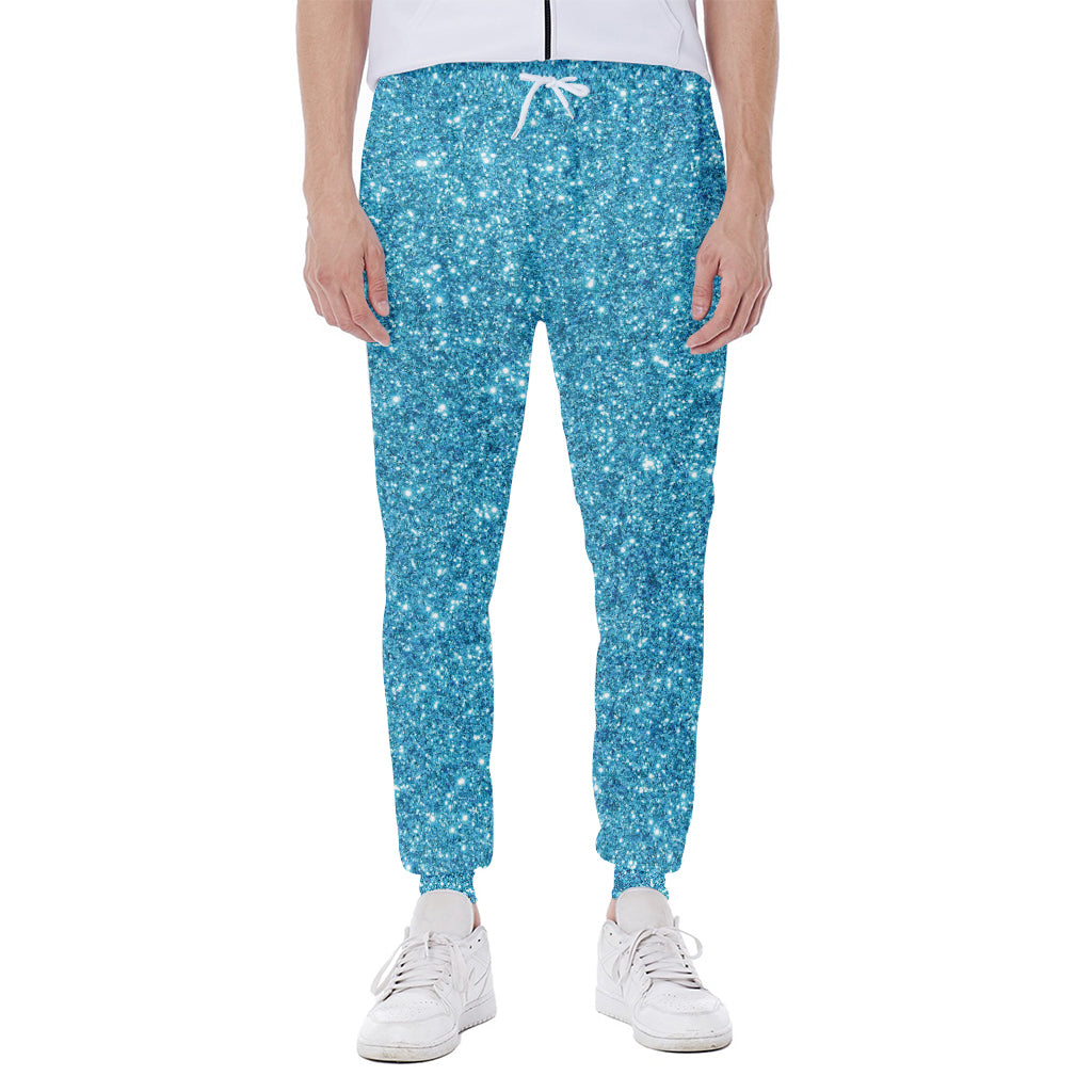 Ocean Blue Glitter Artwork Print (NOT Real Glitter) Scuba Joggers