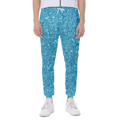 Ocean Blue Glitter Artwork Print (NOT Real Glitter) Scuba Joggers