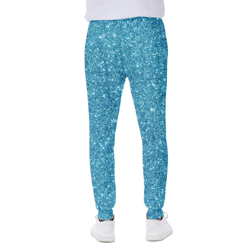 Ocean Blue Glitter Artwork Print (NOT Real Glitter) Scuba Joggers