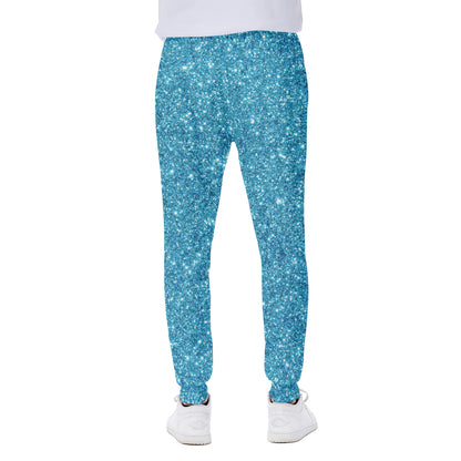 Ocean Blue Glitter Artwork Print (NOT Real Glitter) Scuba Joggers