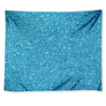 Ocean Blue (NOT Real) Glitter Print Tapestry