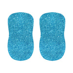 Ocean Blue (NOT Real) Glitter Print Bar Stool Covers