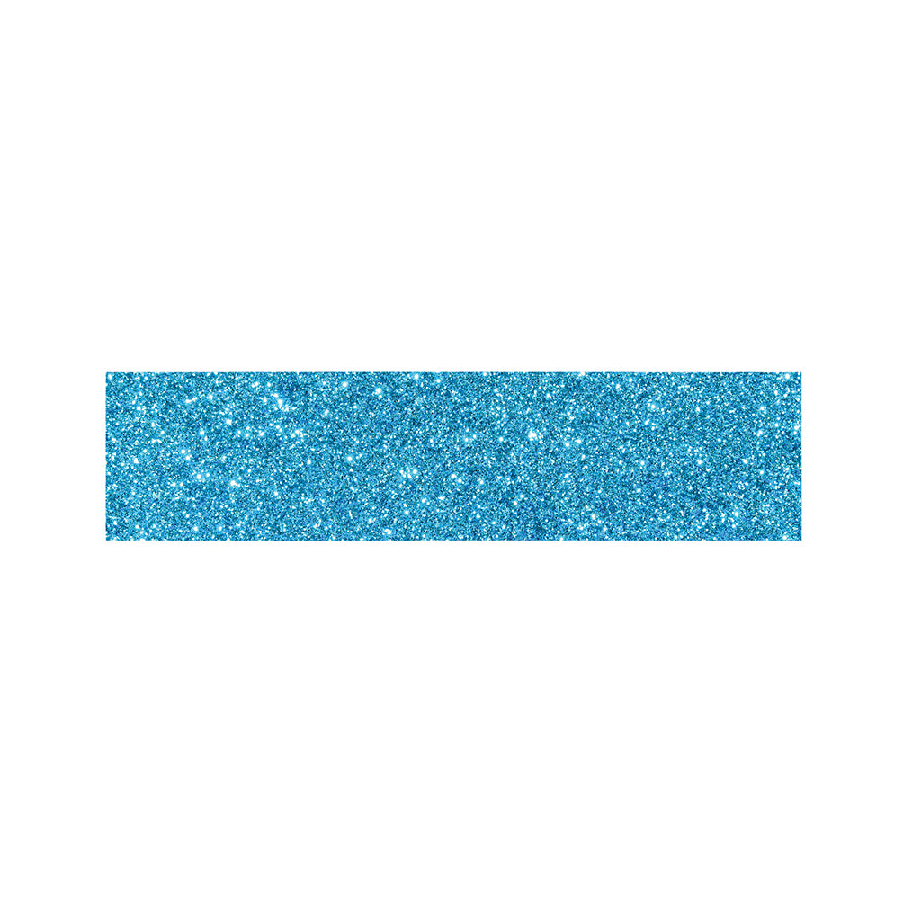 Ocean Blue (NOT Real) Glitter Print Bed Runner