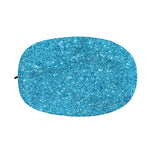 Ocean Blue (NOT Real) Glitter Print Car Side Mirror Covers