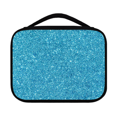 Ocean Blue (NOT Real) Glitter Print Classic Bible Case