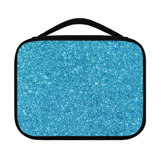 Ocean Blue (NOT Real) Glitter Print Classic Bible Case