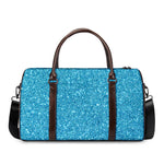 Ocean Blue (NOT Real) Glitter Print Duffle Bag