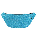 Ocean Blue (NOT Real) Glitter Print Fanny Pack