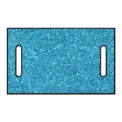 Ocean Blue (NOT Real) Glitter Print Golf Cart Seat Cover