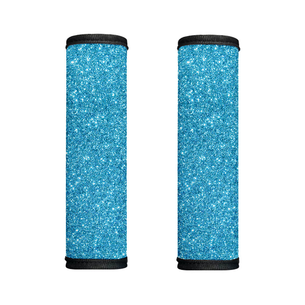 Ocean Blue (NOT Real) Glitter Print Handle Covers