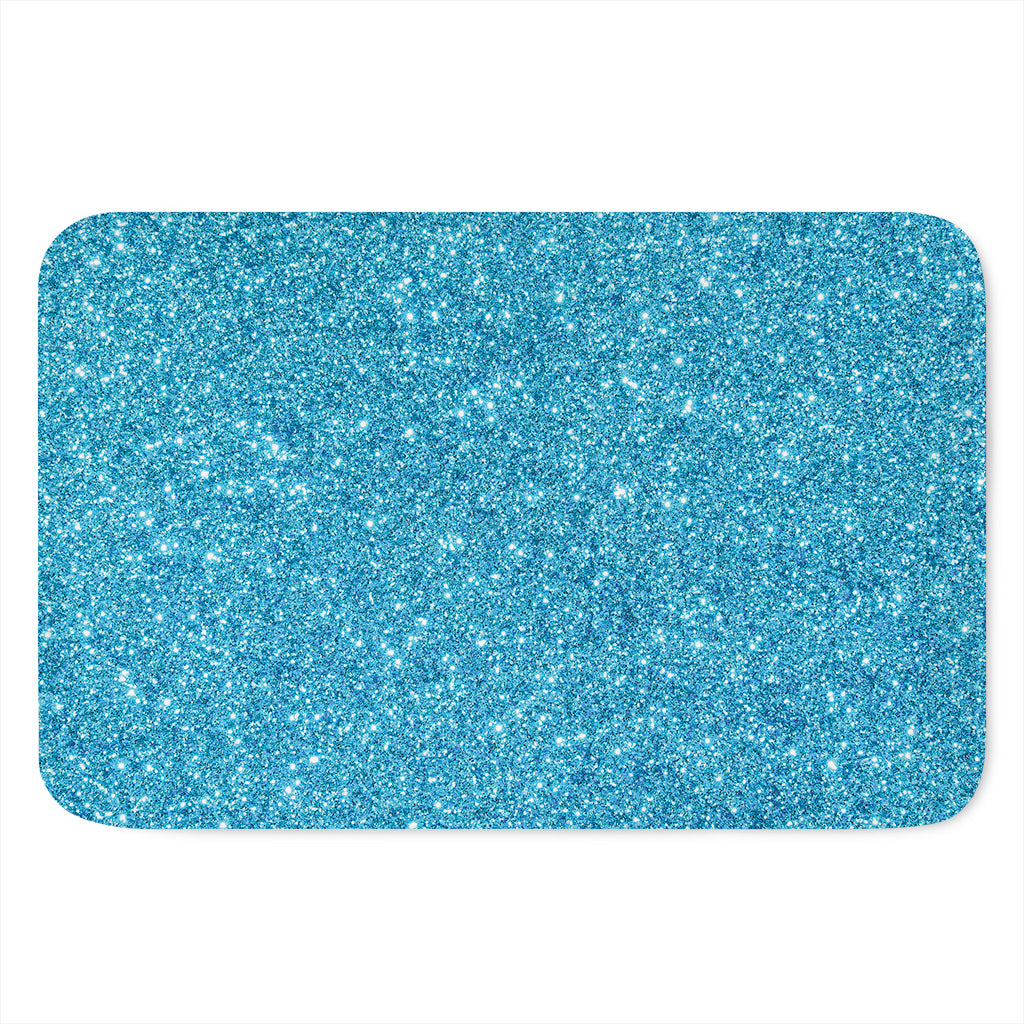 Ocean Blue (NOT Real) Glitter Print Indoor Door Mat