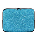 Ocean Blue (NOT Real) Glitter Print Laptop Sleeve