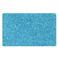 Ocean Blue (NOT Real) Glitter Print Polyester Doormat