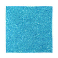 Ocean Blue (NOT Real) Glitter Print Silk Bandana
