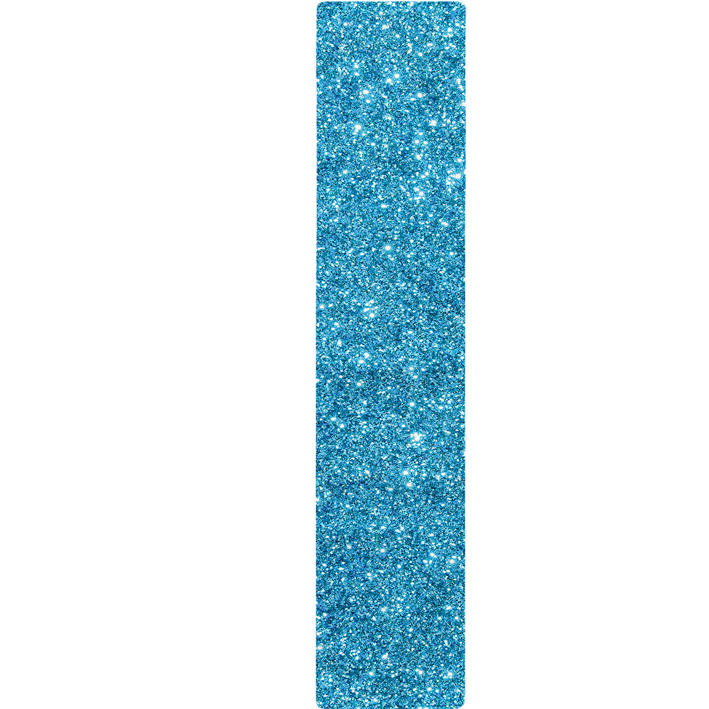 Ocean Blue (NOT Real) Glitter Print Table Runner