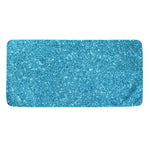 Ocean Blue (NOT Real) Glitter Print Towel