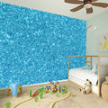 Ocean Blue (NOT Real) Glitter Print Wall Sticker