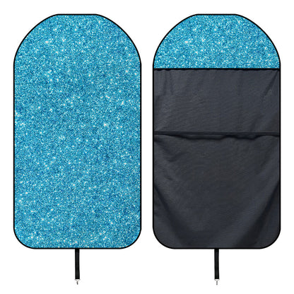 Ocean Blue (NOT Real) Glitter Print Waterproof Car Seat Cover