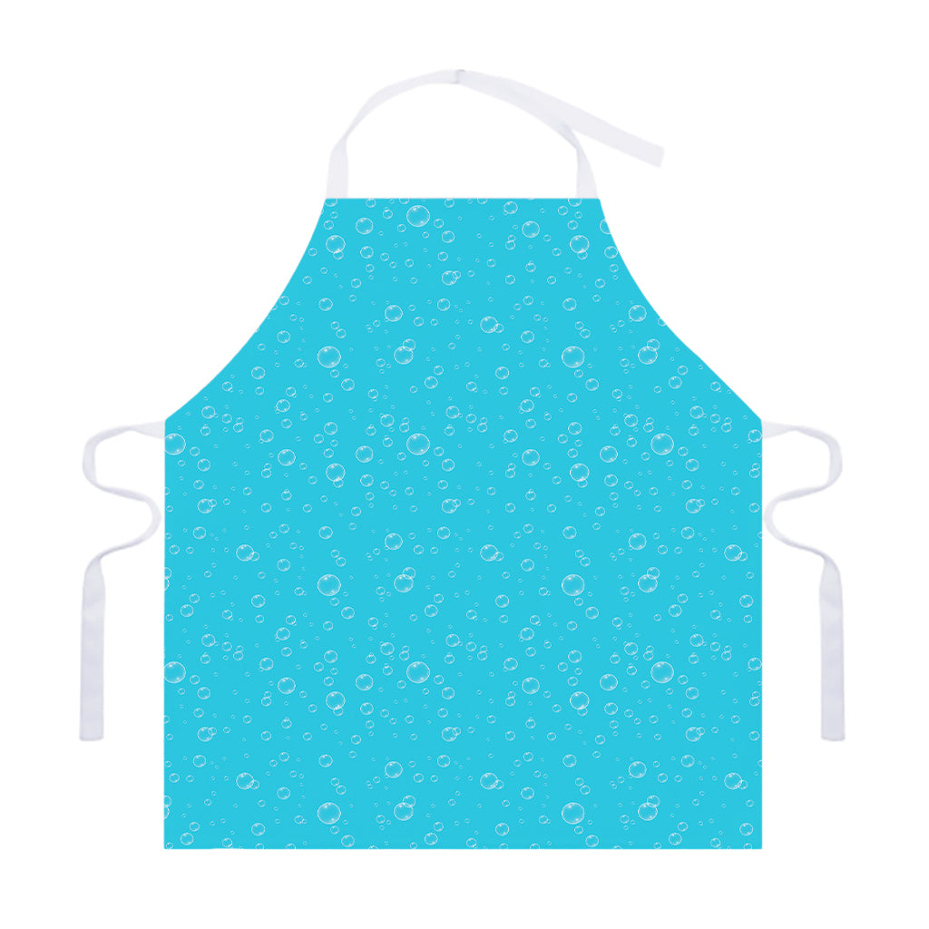 Ocean Bubble Pattern Print Adjustable Apron