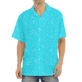 Ocean Bubble Pattern Print Aloha Shirt