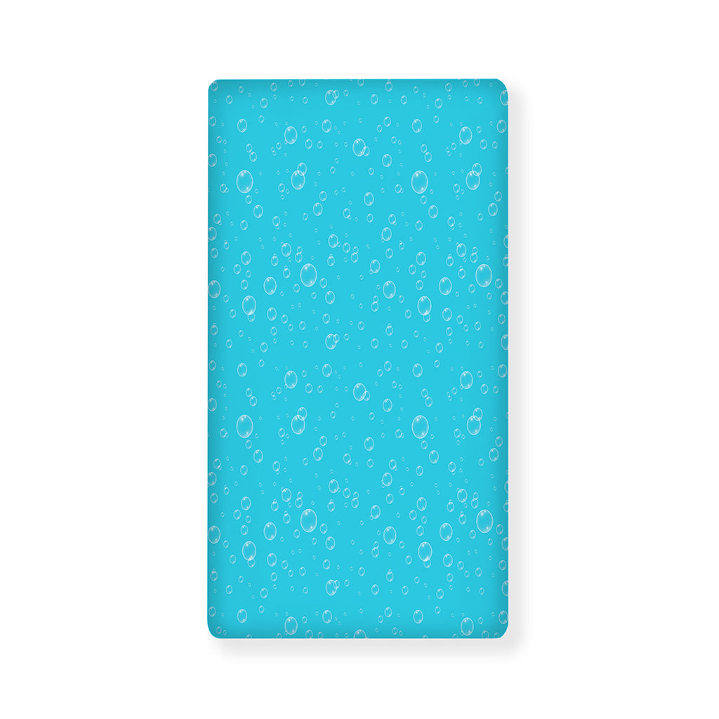 Ocean Bubble Pattern Print Baby Crib Sheet