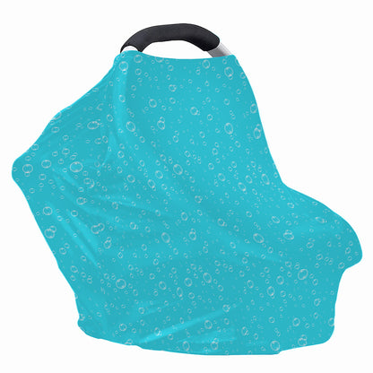 Ocean Bubble Pattern Print Baby Seat Cover