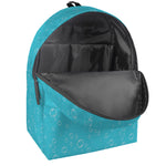 Ocean Bubble Pattern Print Backpack