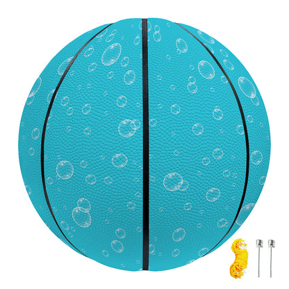 Ocean Bubble Pattern Print Basketball