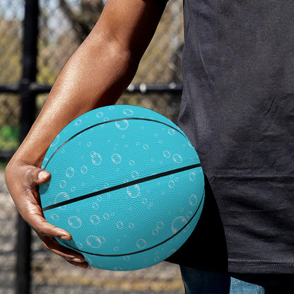 Ocean Bubble Pattern Print Basketball