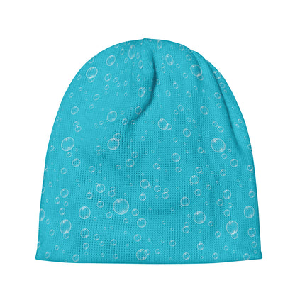 Ocean Bubble Pattern Print Beanie