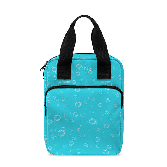 Ocean Bubble Pattern Print Bible Tote Bag